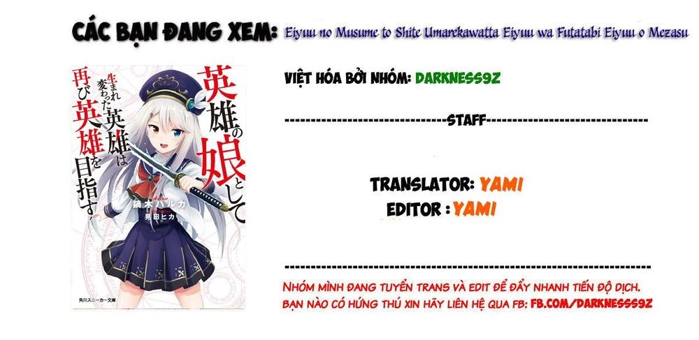 Eiyuu No Musume To Shite Umarekawatta Eiyuu Wa Futatabi Eiyuu O Mezasu Chapter 7.1 - 1