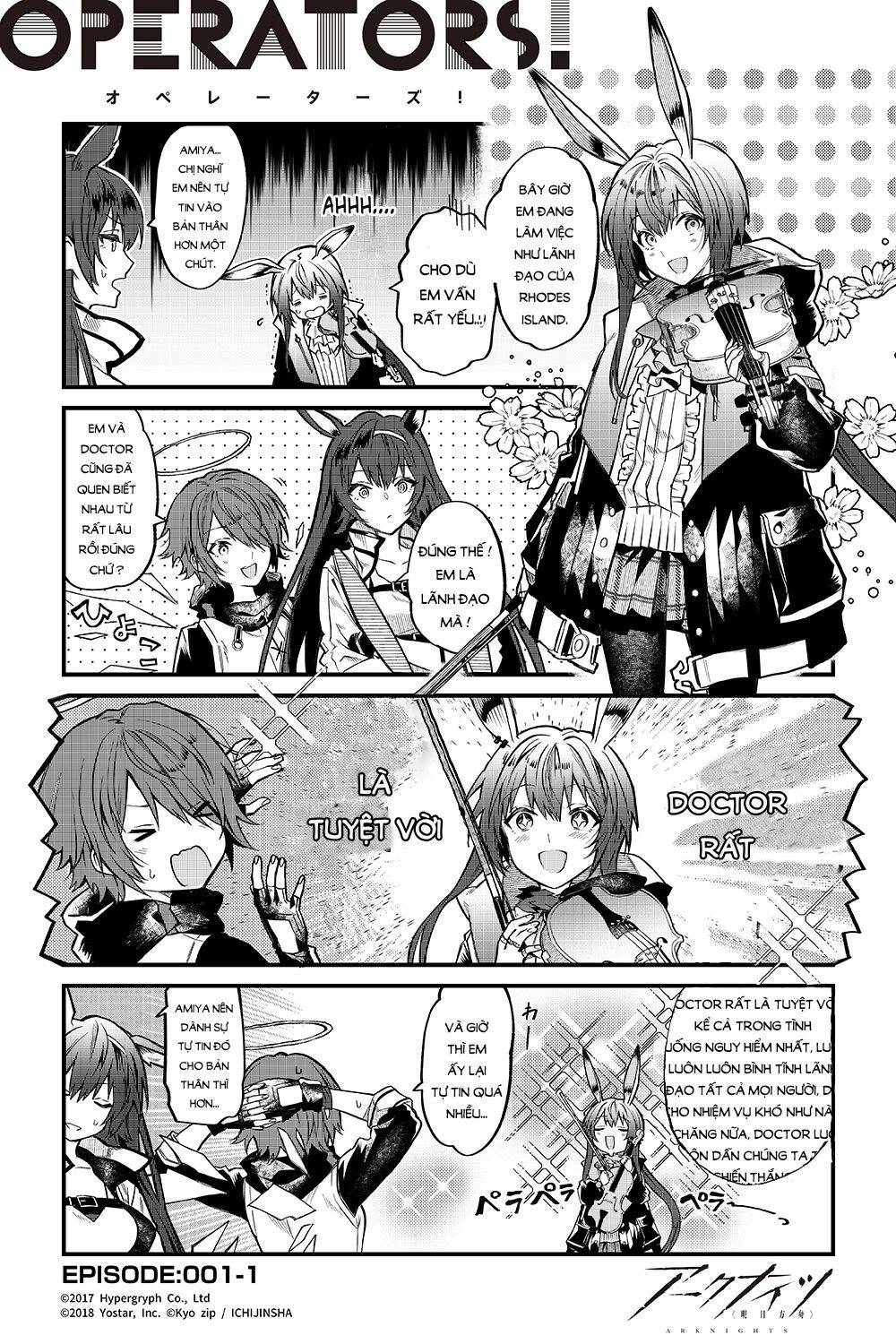 Arknight: Operators ! Chapter 1 - 2