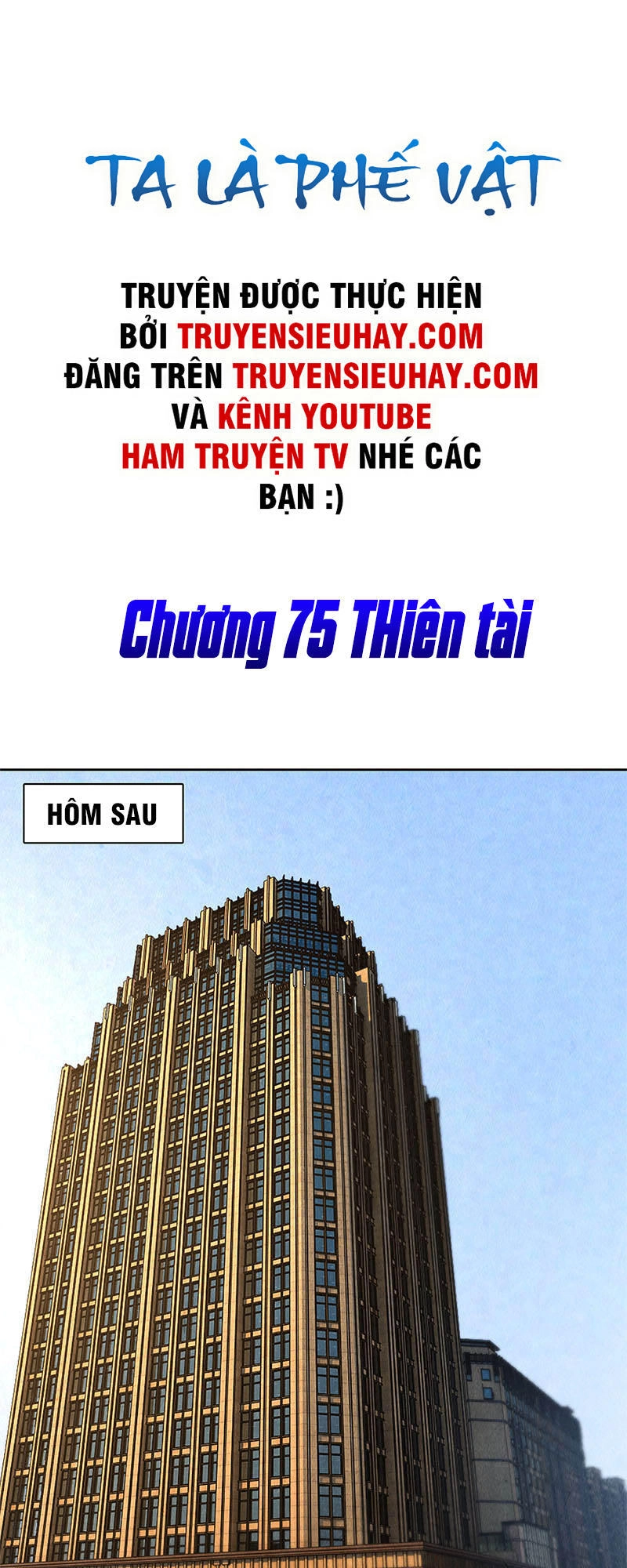 Ta Là Phế Vật Chapter 75 - 2