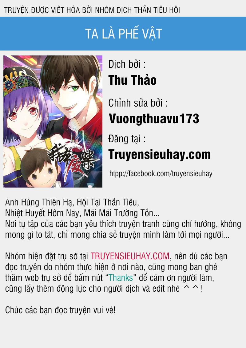 Ta Là Phế Vật Chapter 103 - 1