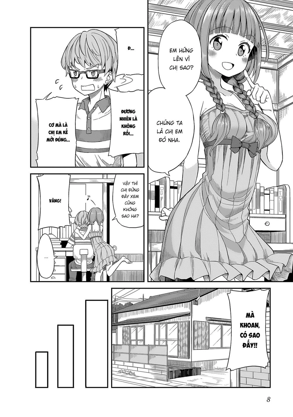 Hinomoto Sanshimai Wa Kamatte Hoshii Chapter 1 - 4