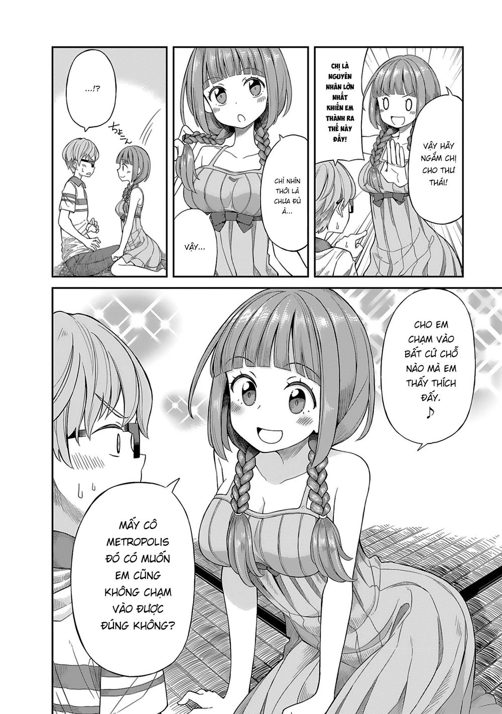 Hinomoto Sanshimai Wa Kamatte Hoshii Chapter 1 - 8