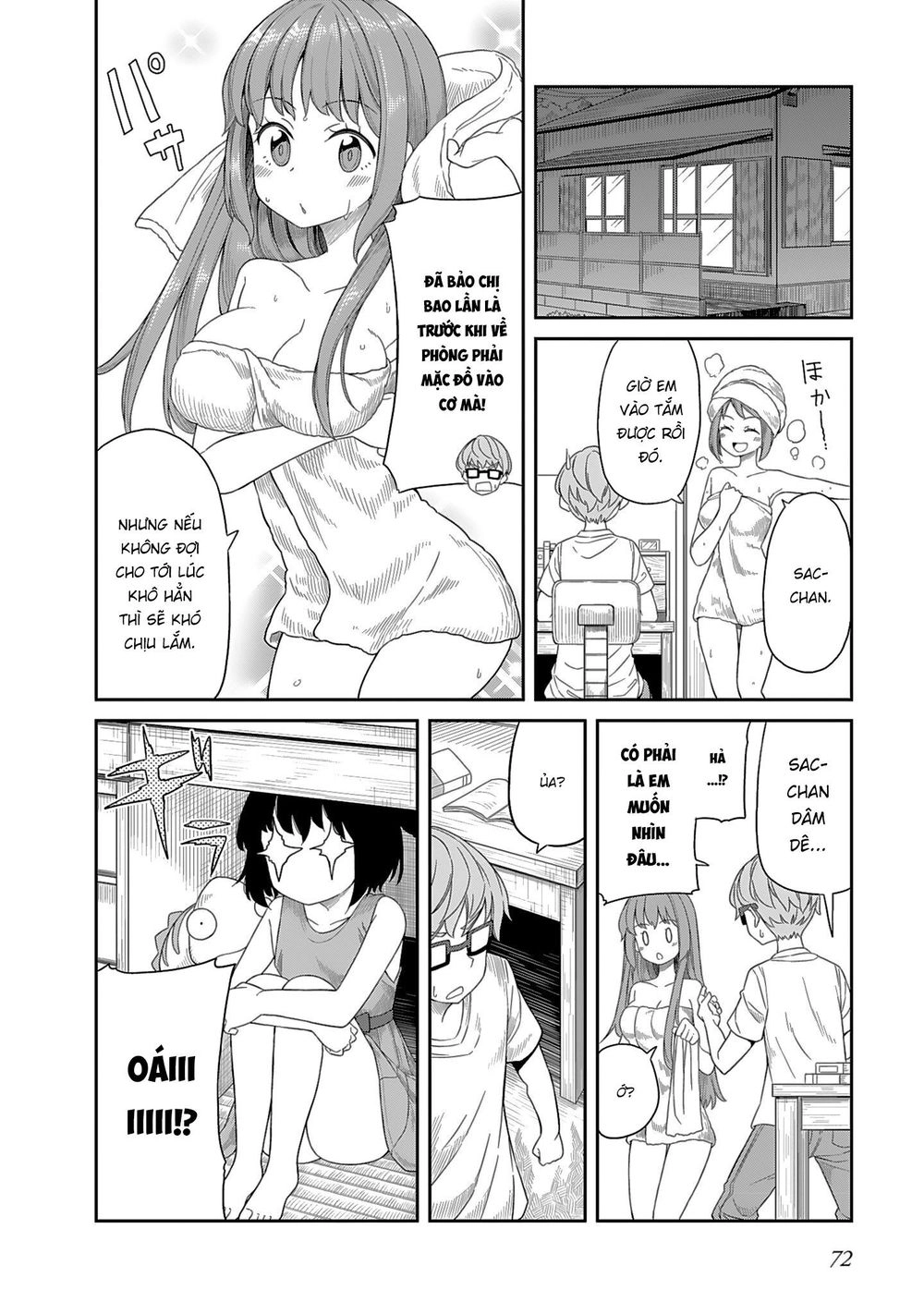 Hinomoto Sanshimai Wa Kamatte Hoshii Chapter 6 - 6