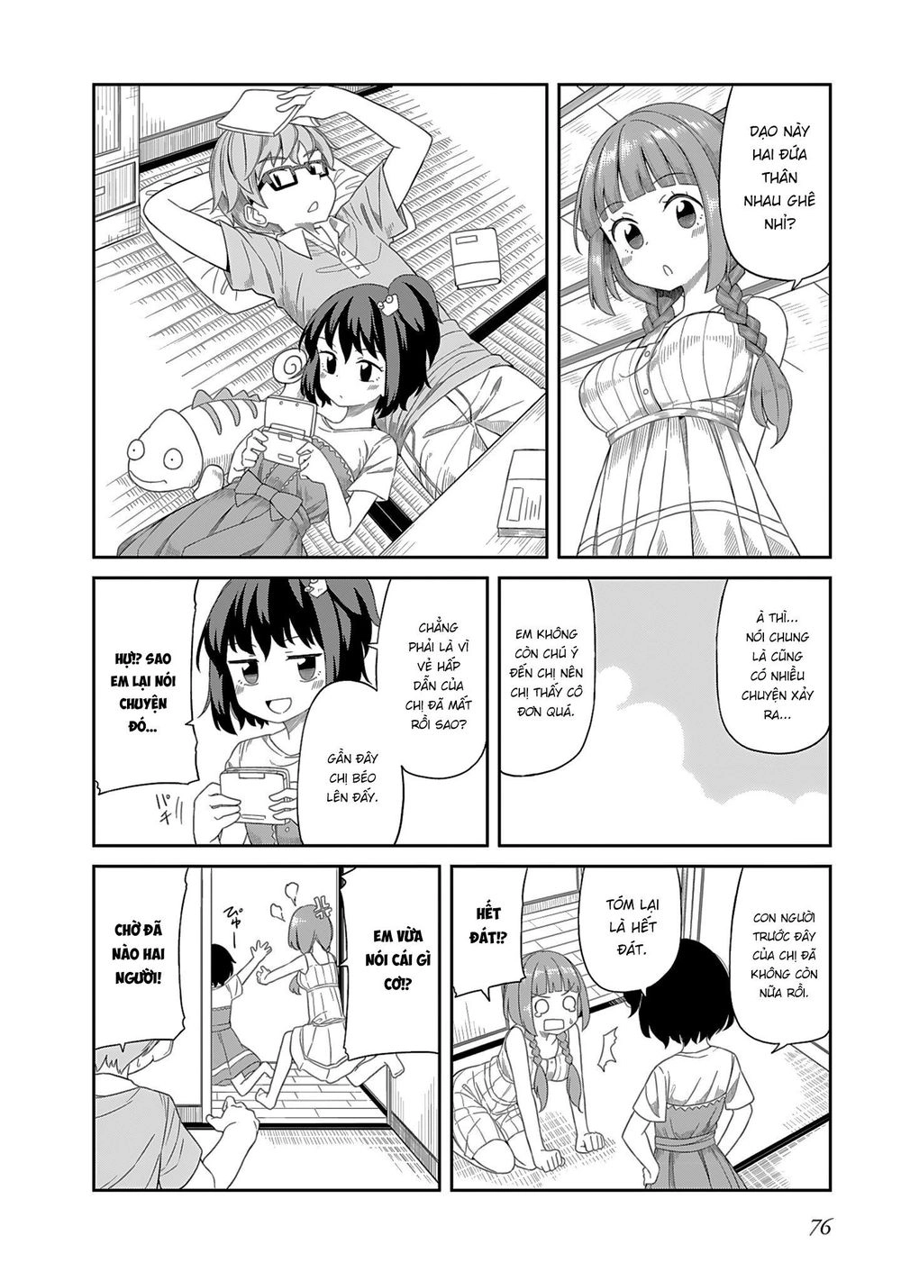 Hinomoto Sanshimai Wa Kamatte Hoshii Chapter 6 - 10