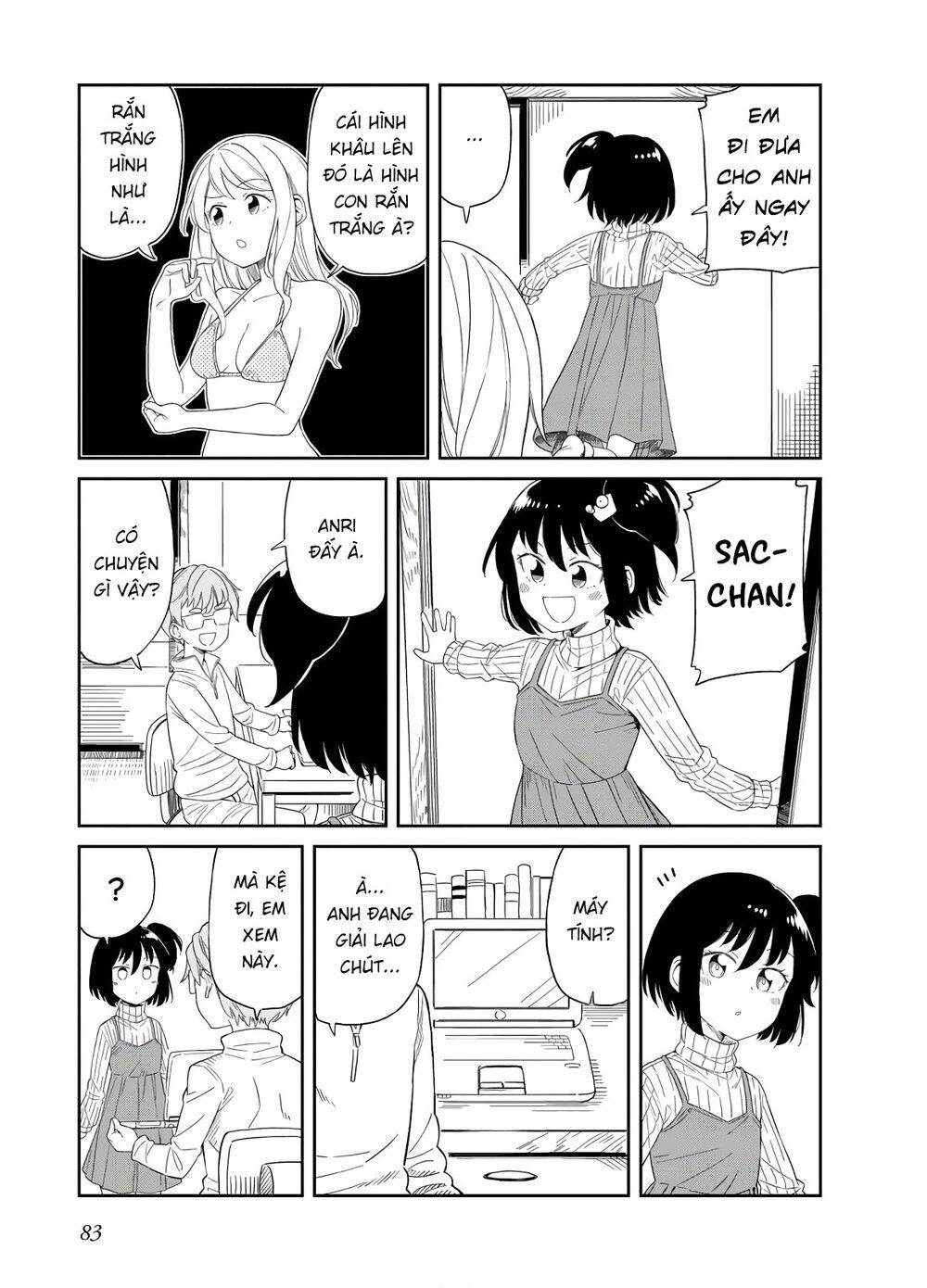 Hinomoto Sanshimai Wa Kamatte Hoshii Chapter 26 - 7