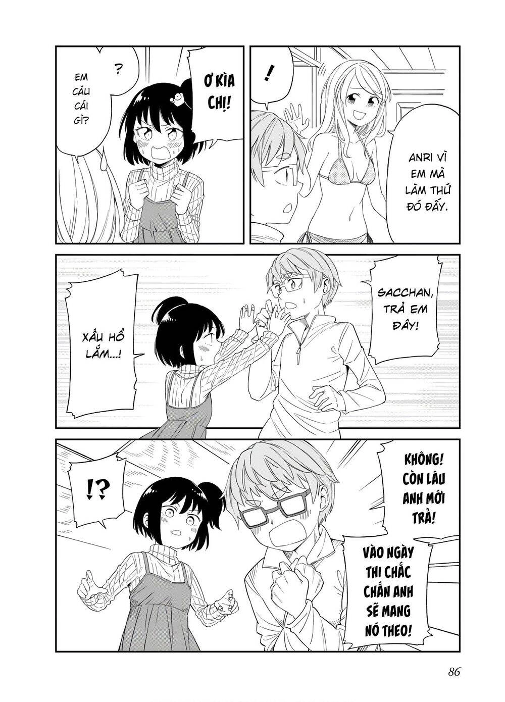 Hinomoto Sanshimai Wa Kamatte Hoshii Chapter 26 - 10