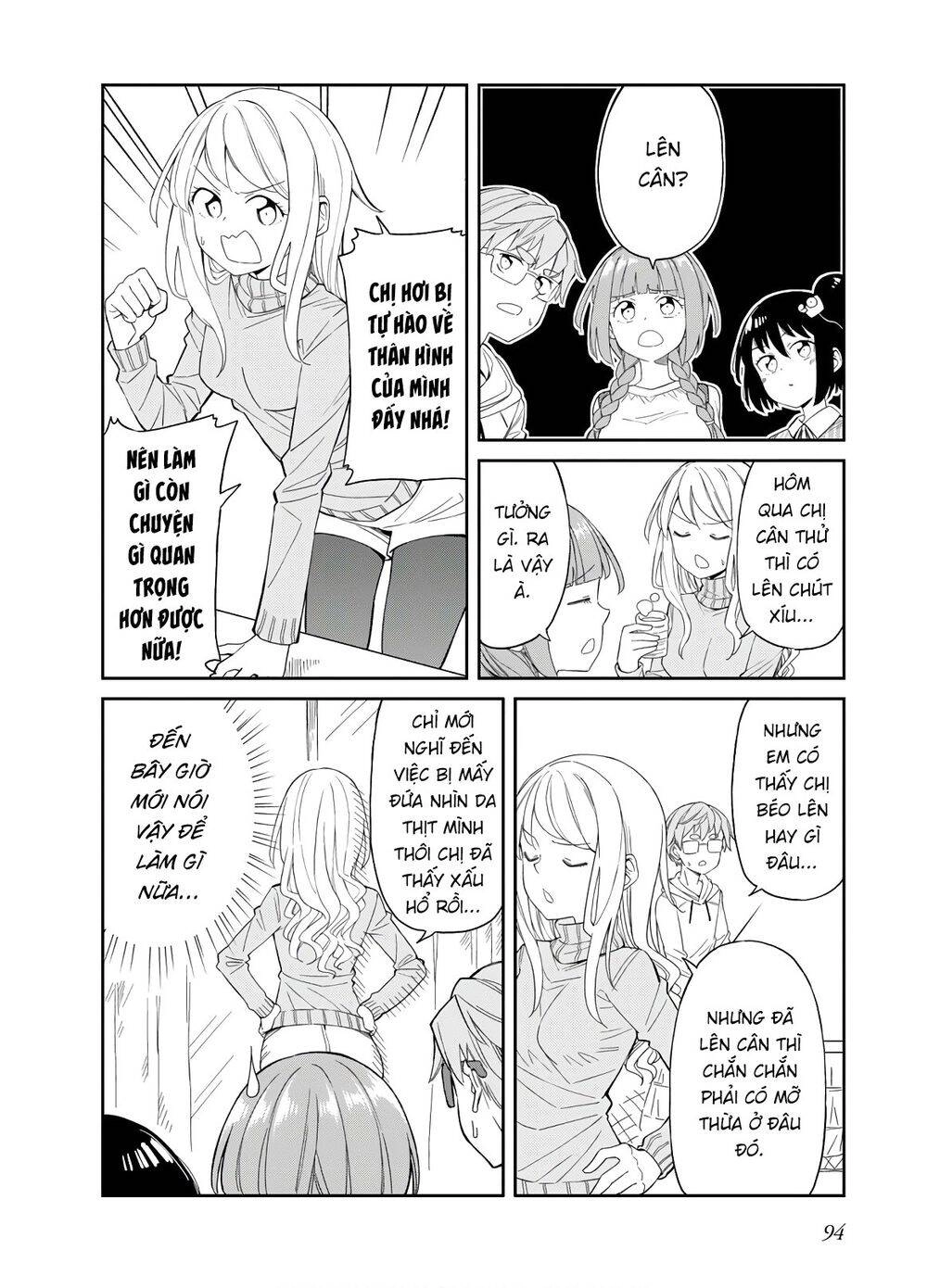 Hinomoto Sanshimai Wa Kamatte Hoshii Chapter 27 - 4