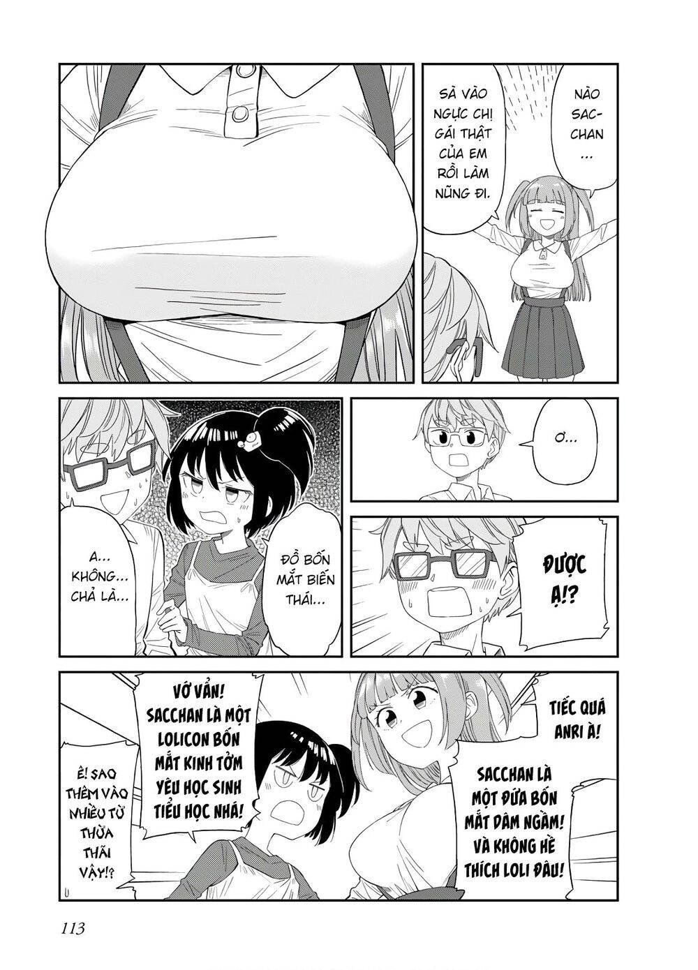 Hinomoto Sanshimai Wa Kamatte Hoshii Chapter 28 - 11