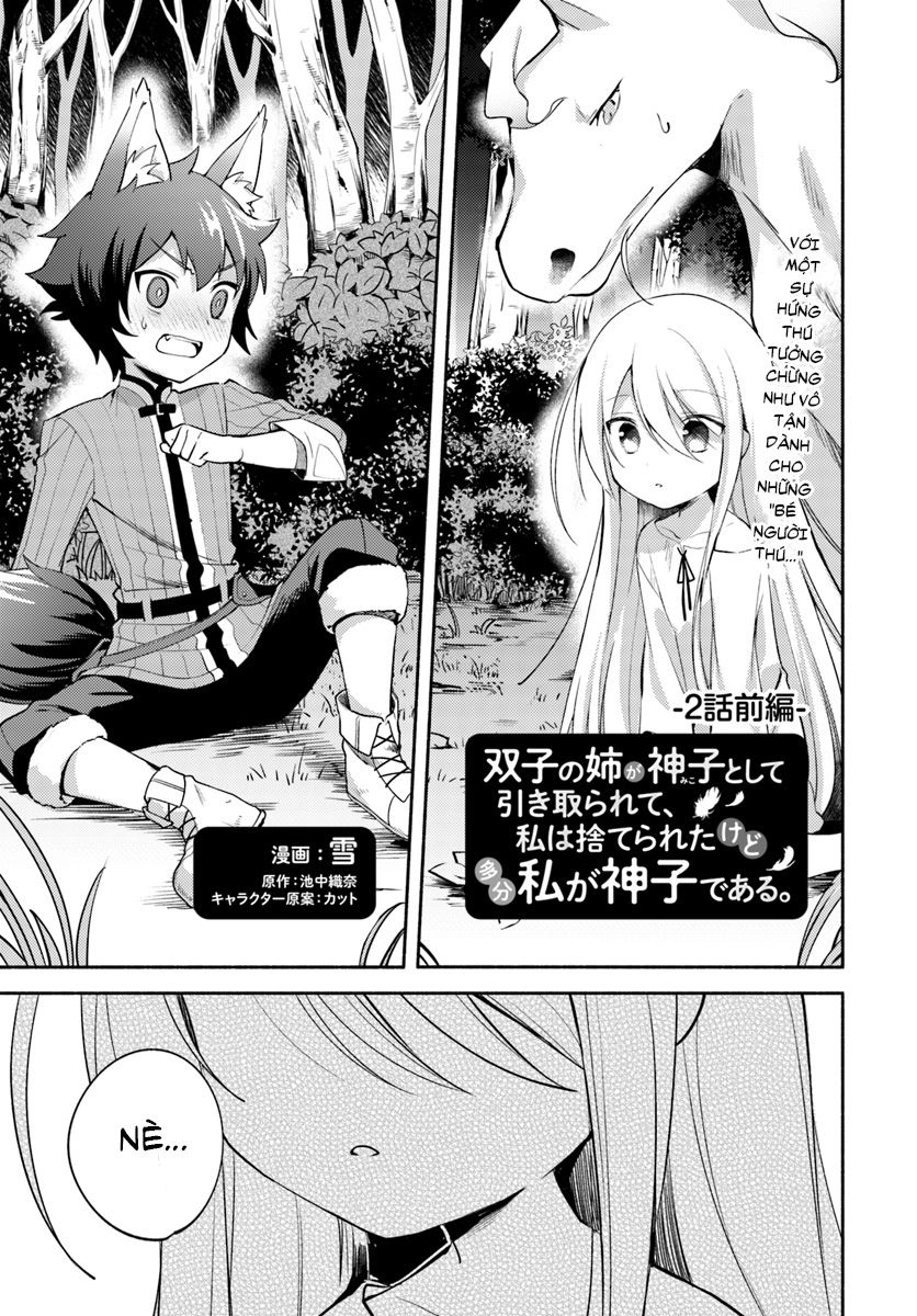Futago No Ane Ga Miko Toshite Hikitorarete, Watashi Wa Suterareta Kedo Tabun Watashi Ga Miko De Aru Chapter 2.1 - 3