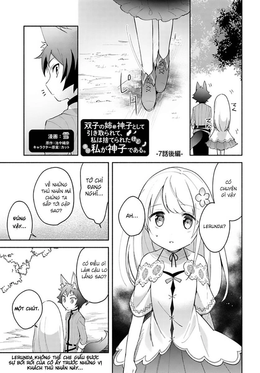 Futago No Ane Ga Miko Toshite Hikitorarete, Watashi Wa Suterareta Kedo Tabun Watashi Ga Miko De Aru Chapter 7.1 - 2