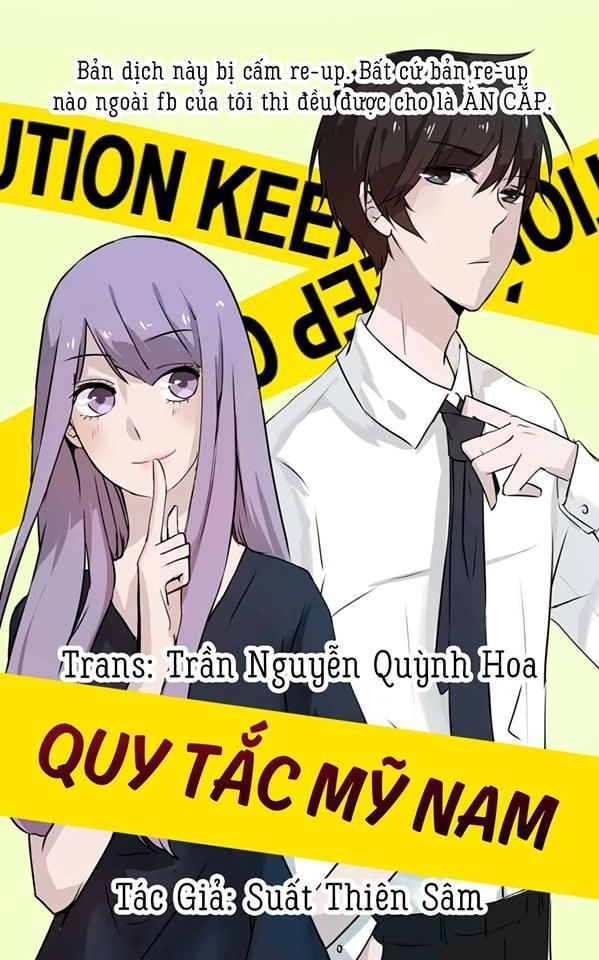 Quy Tắc Của Mỹ Nam Chapter 3 - 1