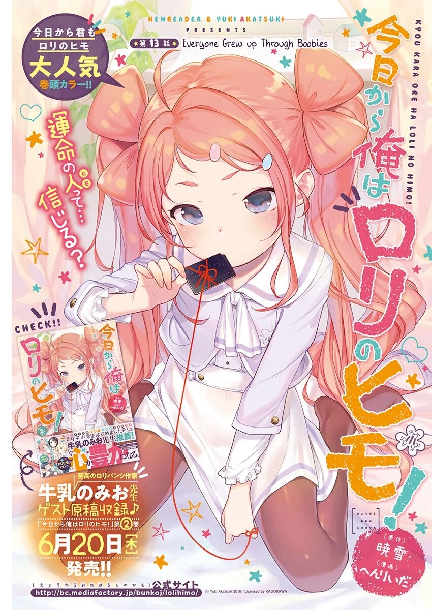 Kyou Kara Ore Wa Loli No Himo! Chapter 13 - 4