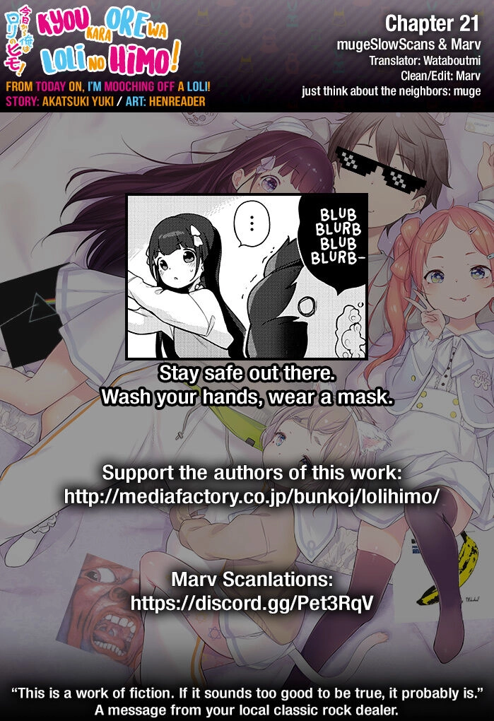 Kyou Kara Ore Wa Loli No Himo! Chapter 21 - 29