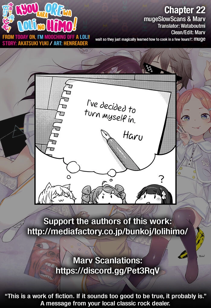 Kyou Kara Ore Wa Loli No Himo! Chapter 22 - 29