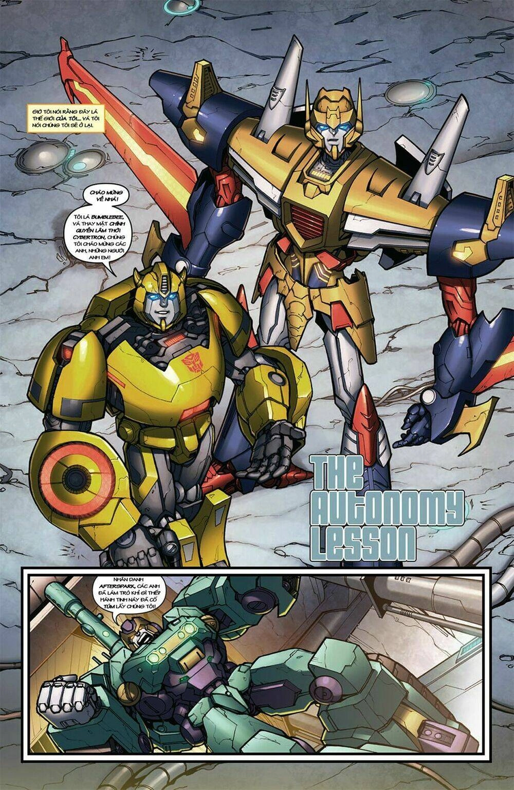 The Transformers: Robots In Disguise Chapter 1 - 9