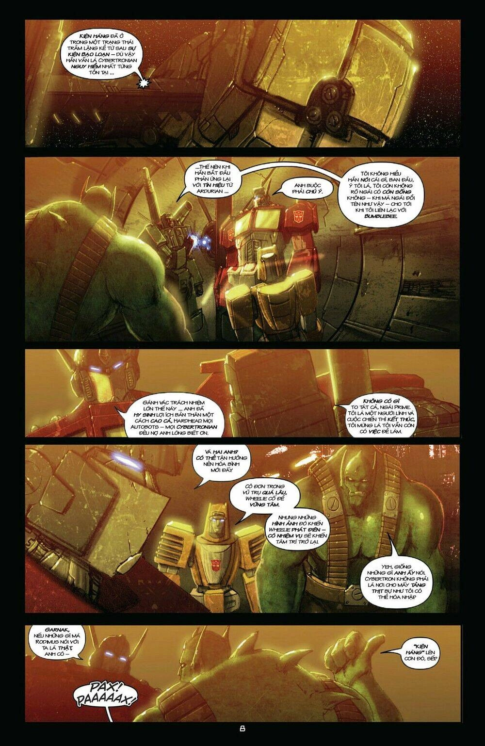 The Transformers: Robots In Disguise Chapter 6 - 9