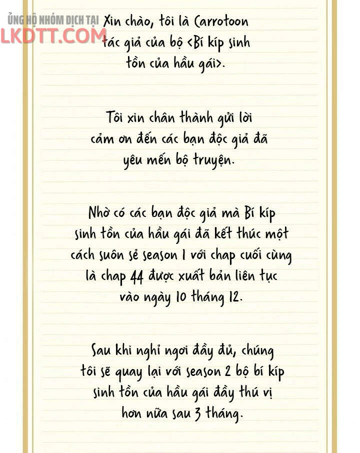 Tồn Tại Như Một Nữ Hầu Chapter 44 - 72