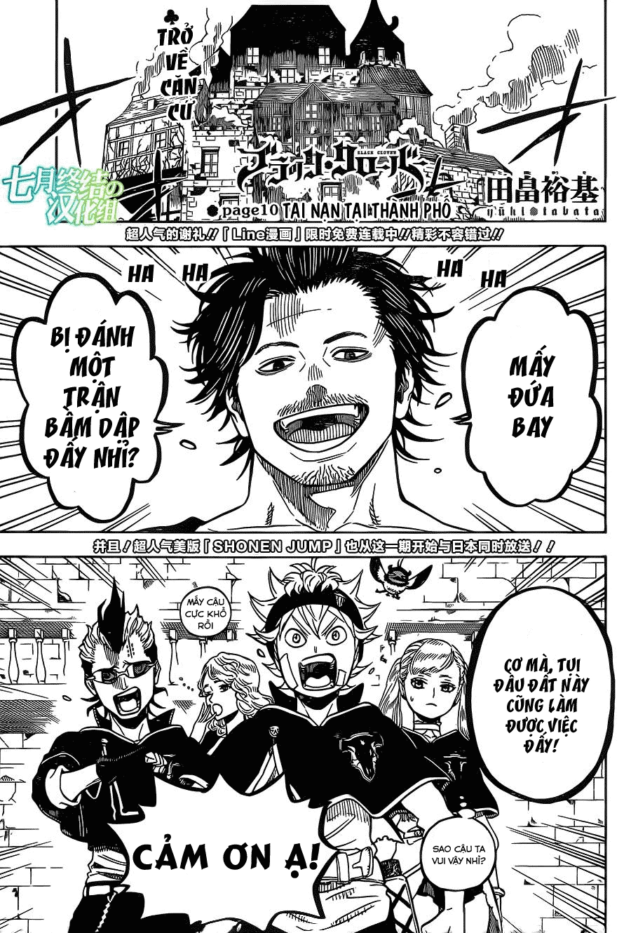 Black Clover - Thế Giới Phép Thuật Chapter 10 - 2