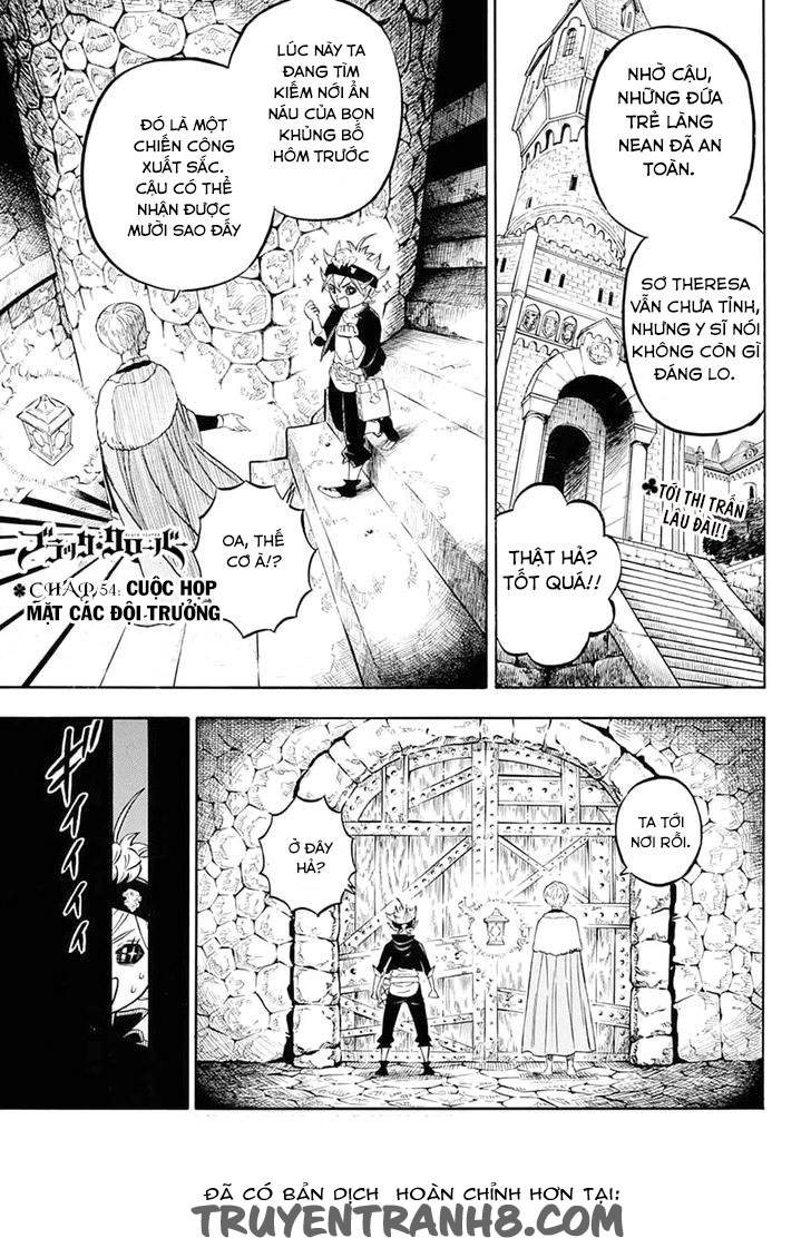 Black Clover - Thế Giới Phép Thuật Chapter 54 - 1