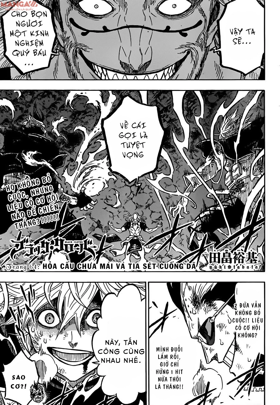 Black Clover - Thế Giới Phép Thuật Chapter 64 - 2