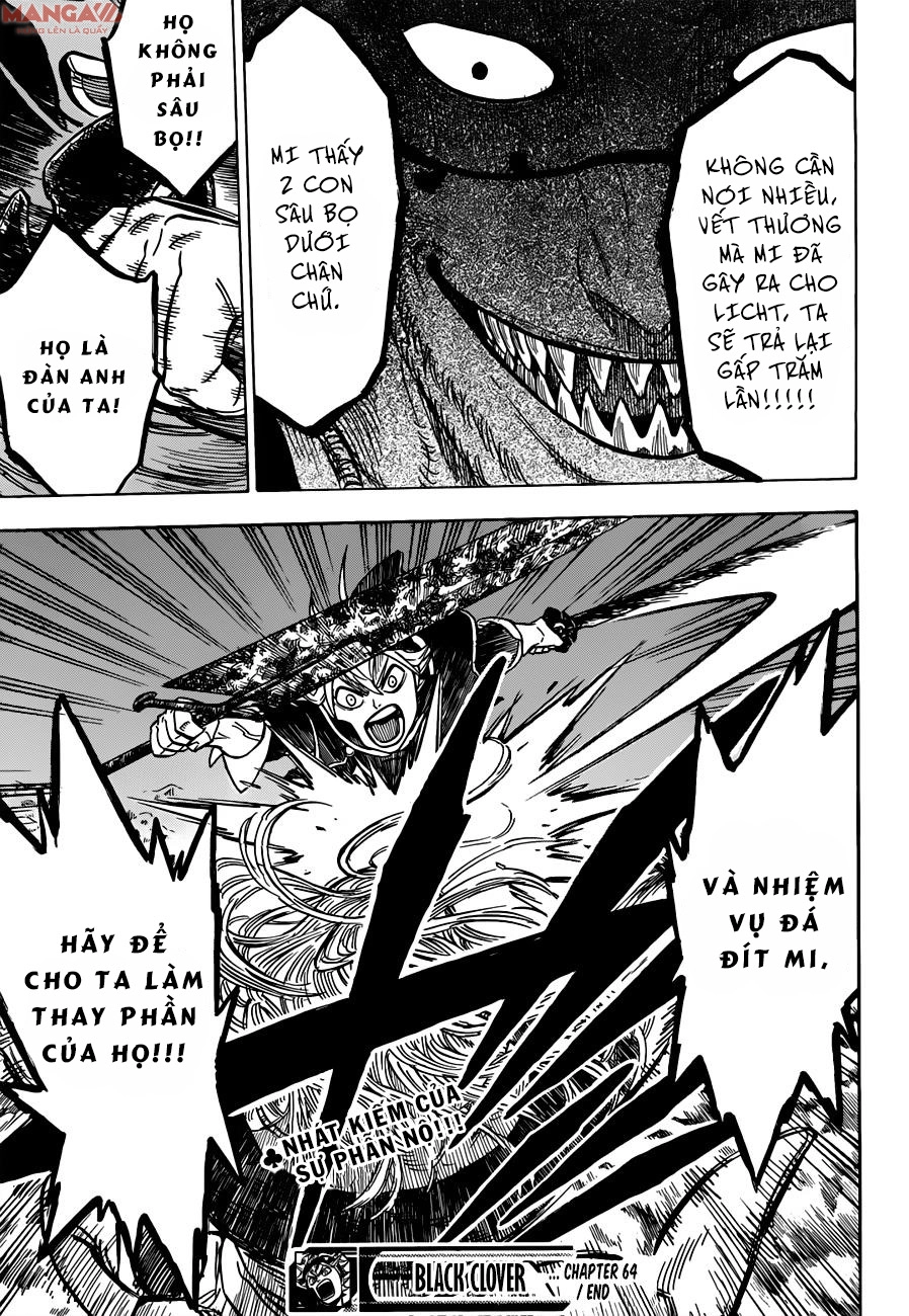 Black Clover - Thế Giới Phép Thuật Chapter 64 - 18