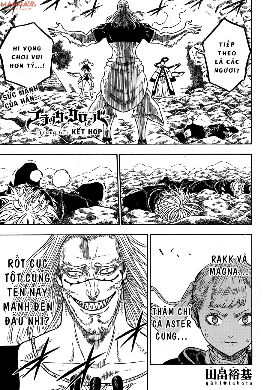 Black Clover - Thế Giới Phép Thuật Chapter 67 - 2