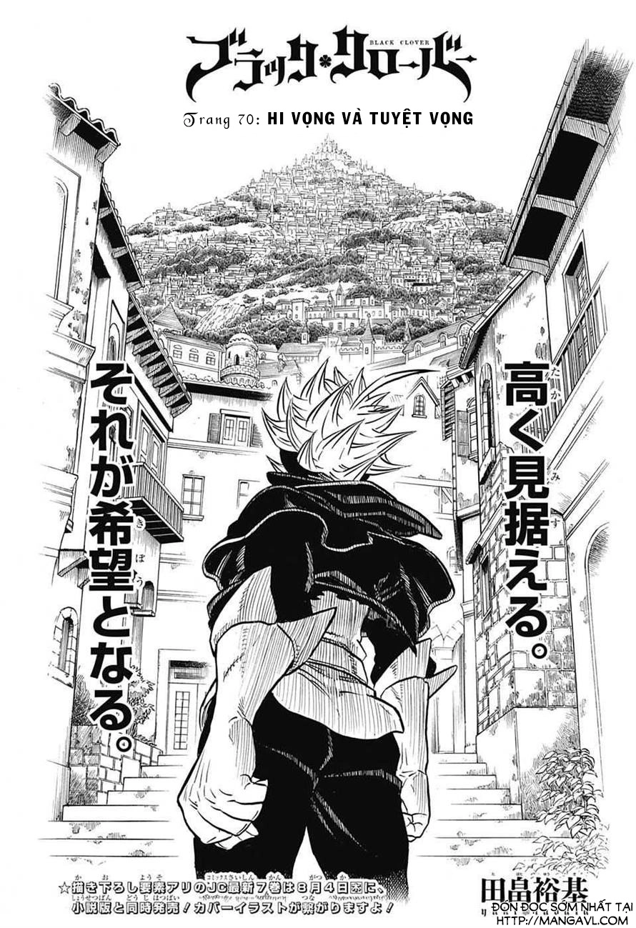 Black Clover - Thế Giới Phép Thuật Chapter 70 - 2