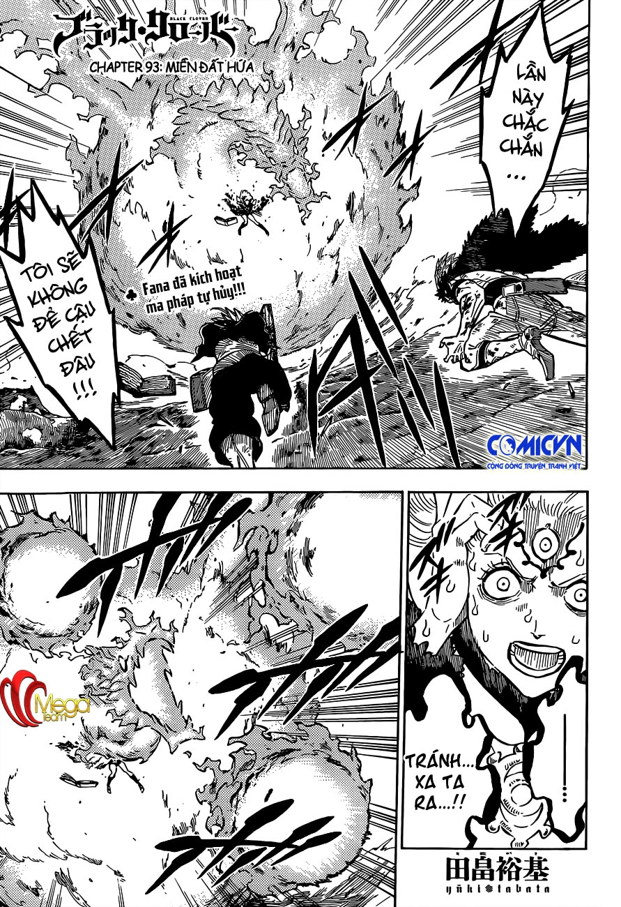 Black Clover - Thế Giới Phép Thuật Chapter 93 - 1