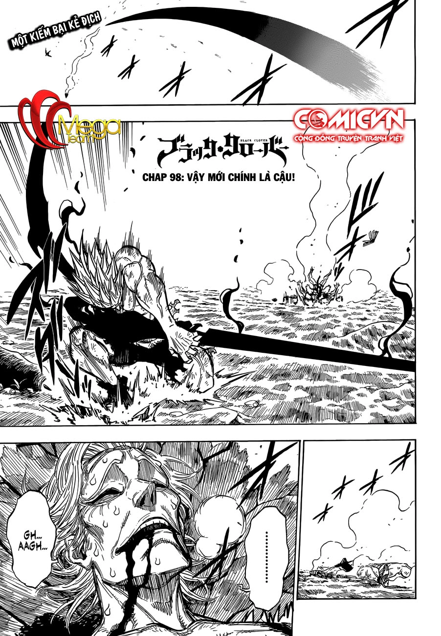 Black Clover - Thế Giới Phép Thuật Chapter 98 - 1