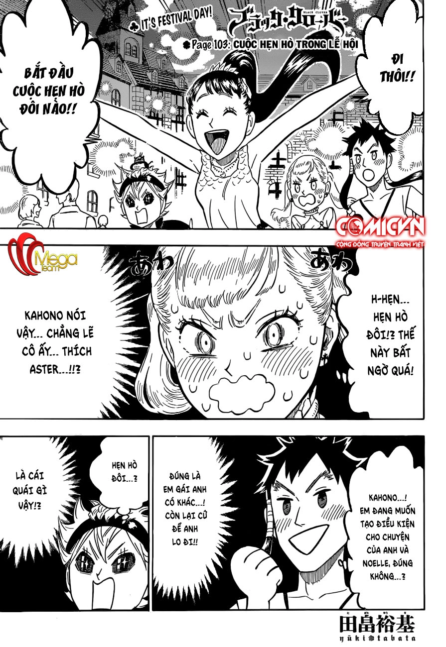 Black Clover - Thế Giới Phép Thuật Chapter 103 - 1