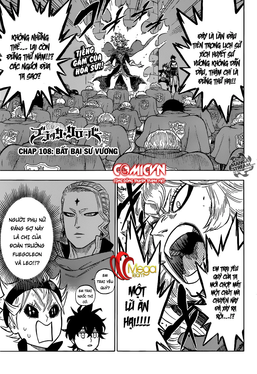 Black Clover - Thế Giới Phép Thuật Chapter 108 - 1
