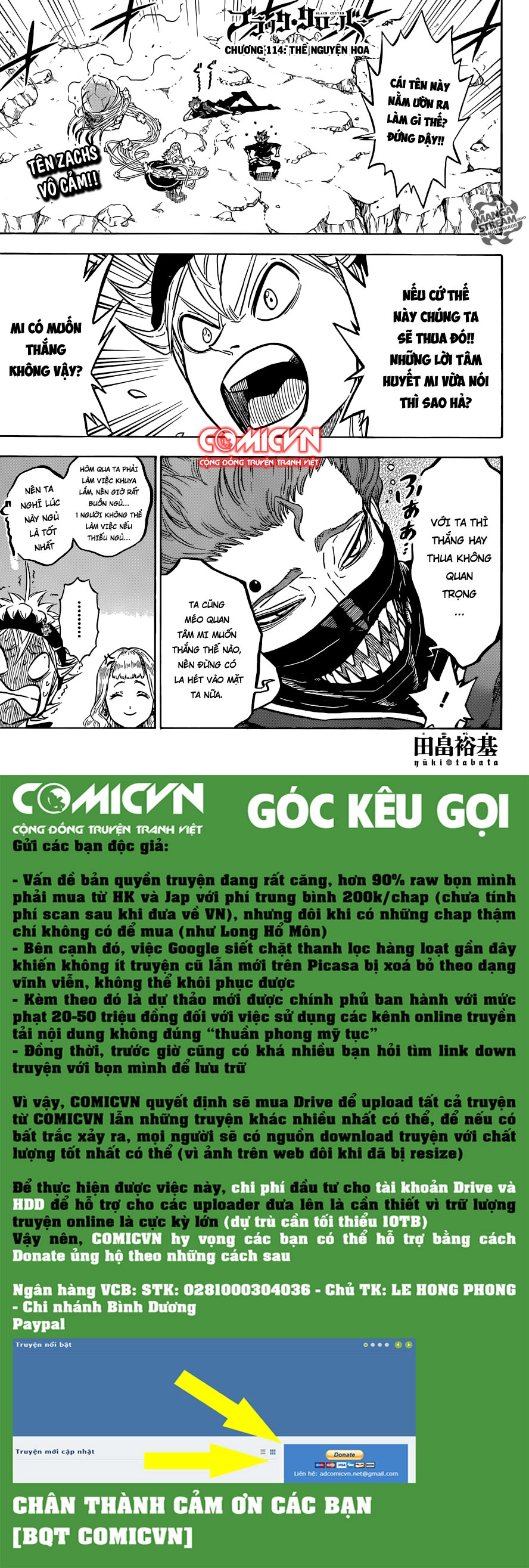 Black Clover - Thế Giới Phép Thuật Chapter 114 - 1