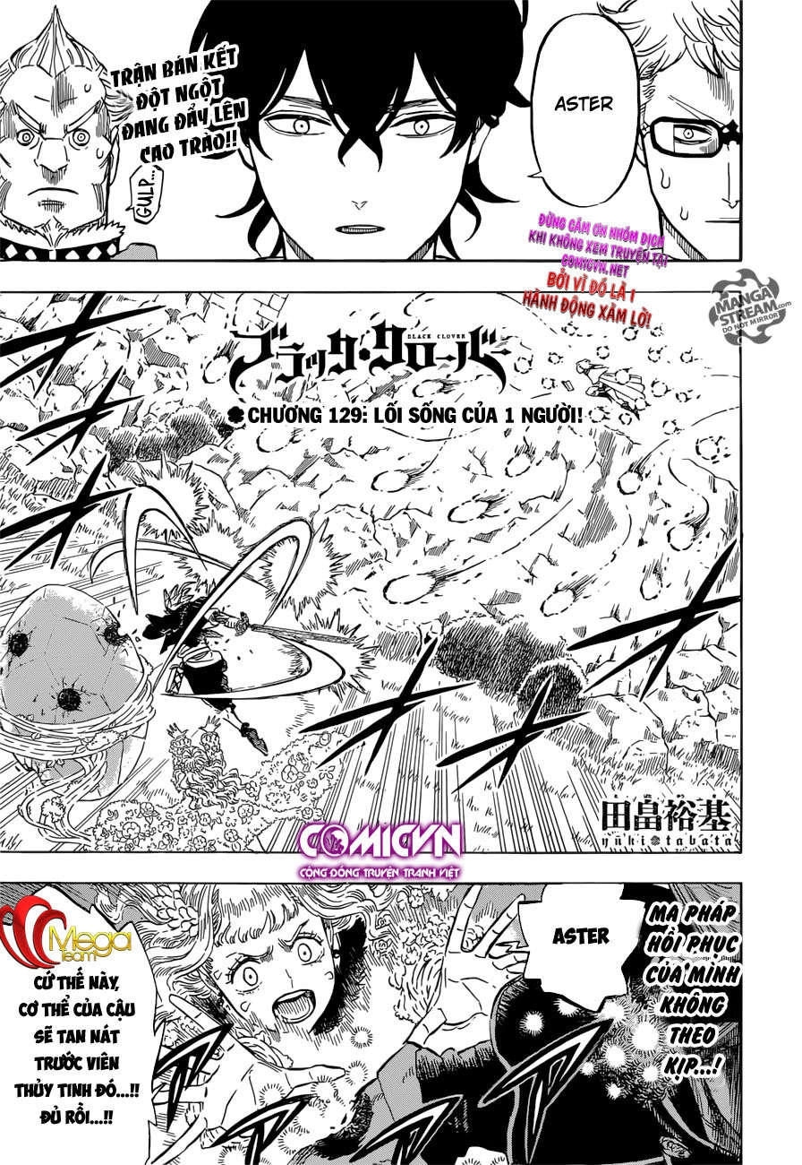 Black Clover - Thế Giới Phép Thuật Chapter 129 - 1