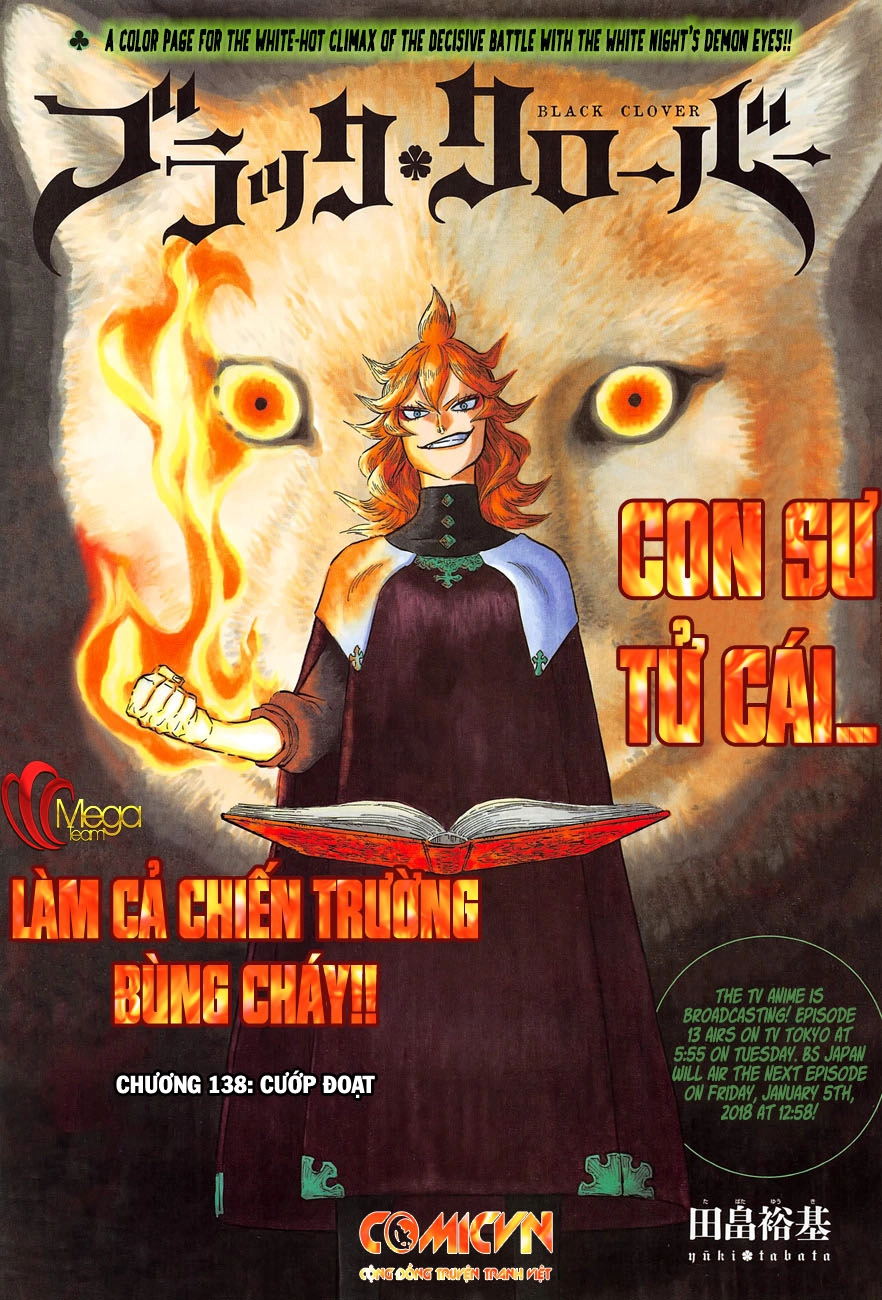 Black Clover - Thế Giới Phép Thuật Chapter 138 - 1