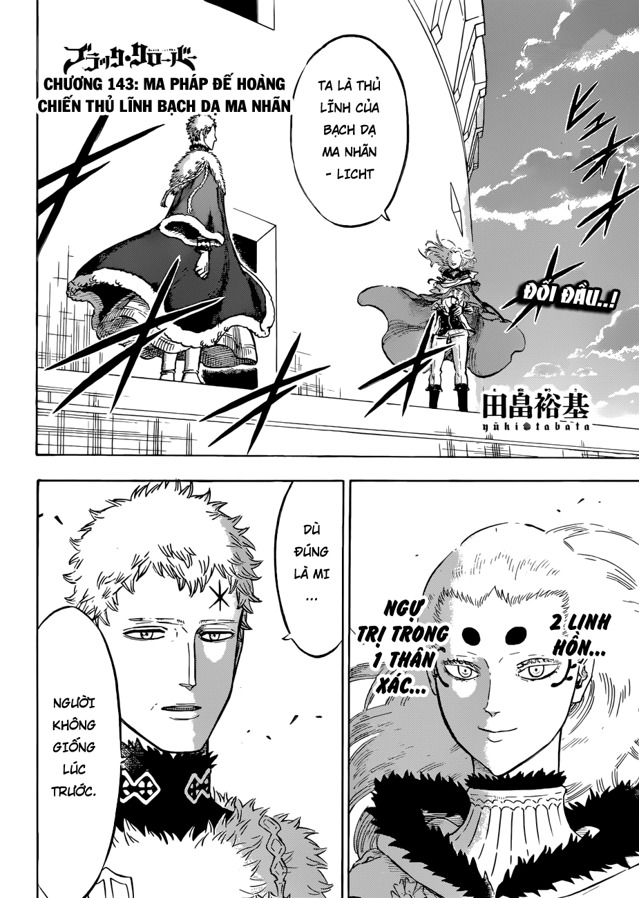 Black Clover - Thế Giới Phép Thuật Chapter 143 - 2