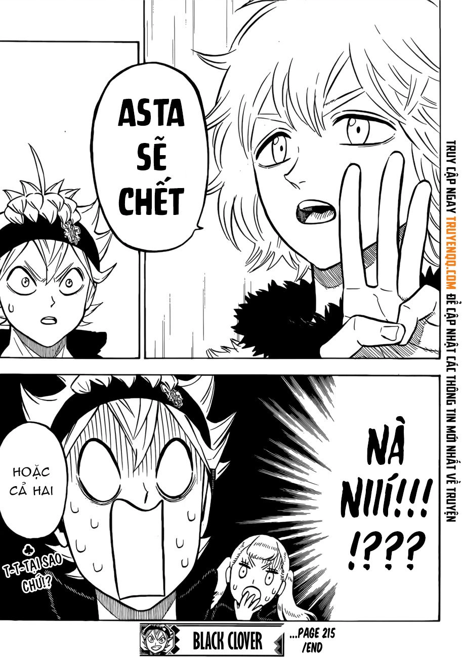 Black Clover - Thế Giới Phép Thuật Chapter 215 - 12