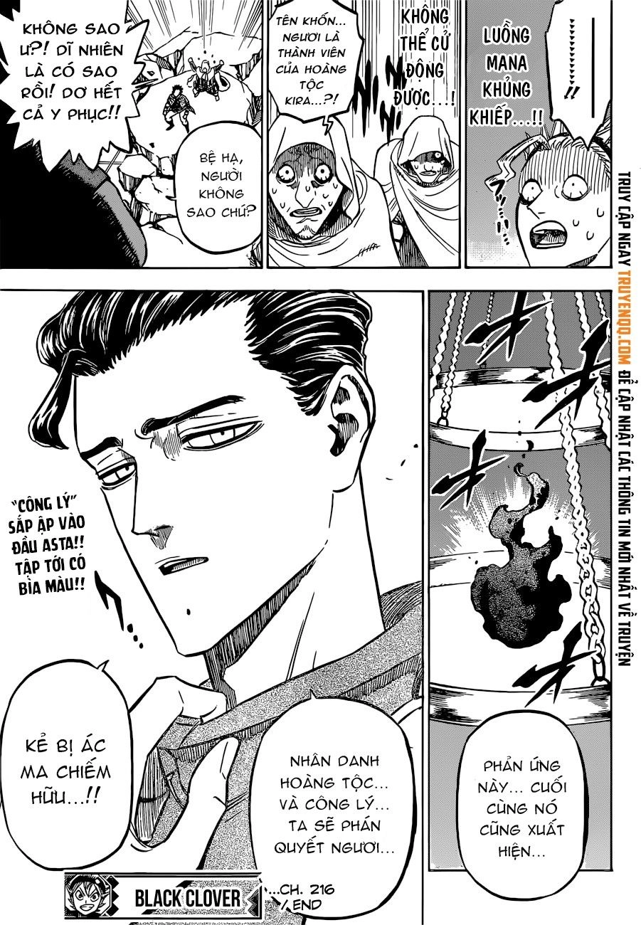 Black Clover - Thế Giới Phép Thuật Chapter 216 - 16