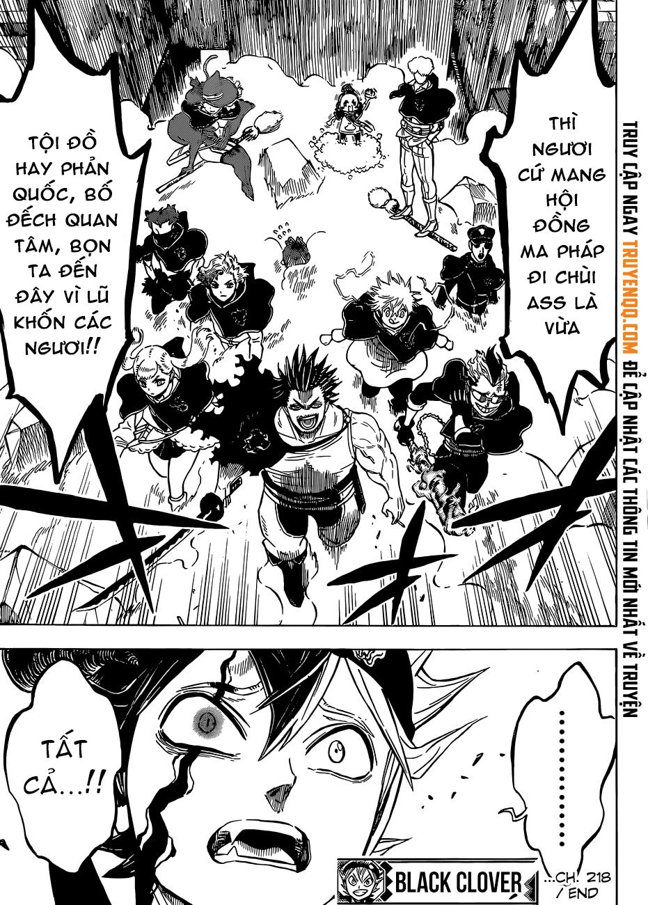 Black Clover - Thế Giới Phép Thuật Chapter 218 - 15