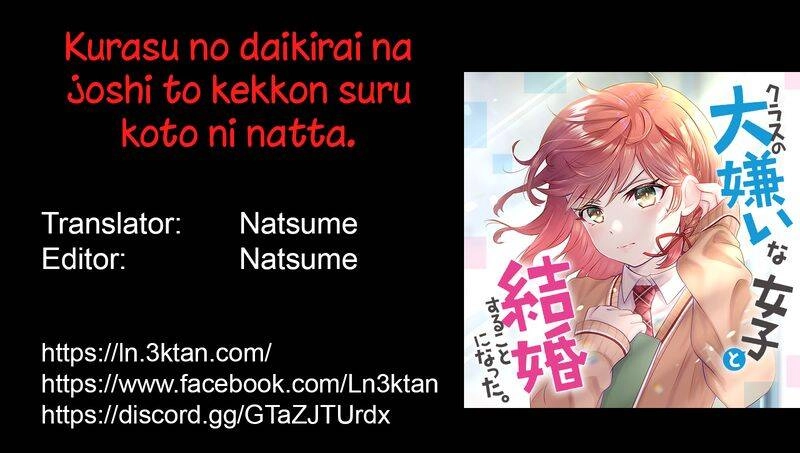 Kết Hôn Với Người Mà Tôi Ghét Nhất Chapter 9.2 - 2