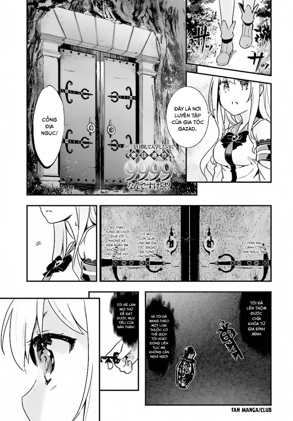 Kenshi O Mezashite Nyugaku Shitanoni Maho Tekisei 9999 Nandesukedo!? Chapter 8 - 1