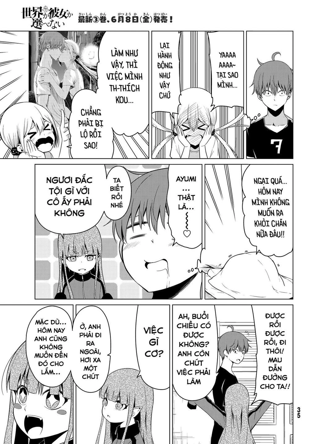 Sekai Ka Kanojo Ka Erabenai Chapter 14 - 12