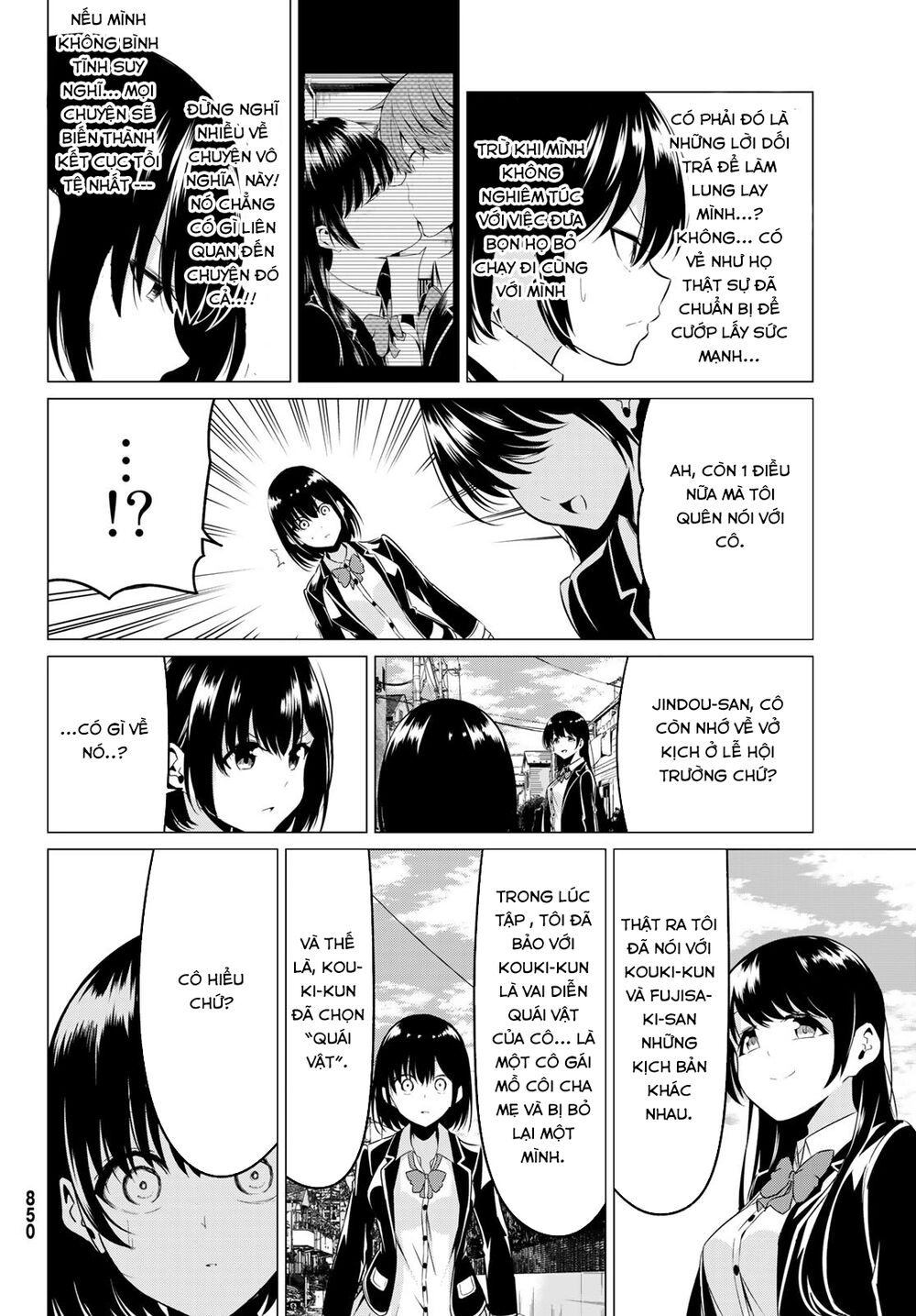 Sekai Ka Kanojo Ka Erabenai Chapter 31 - 34