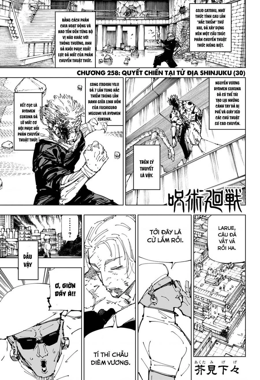 Jujutsu Kaisen - Chú Thuật Hồi Chiến Chapter 258 - 2