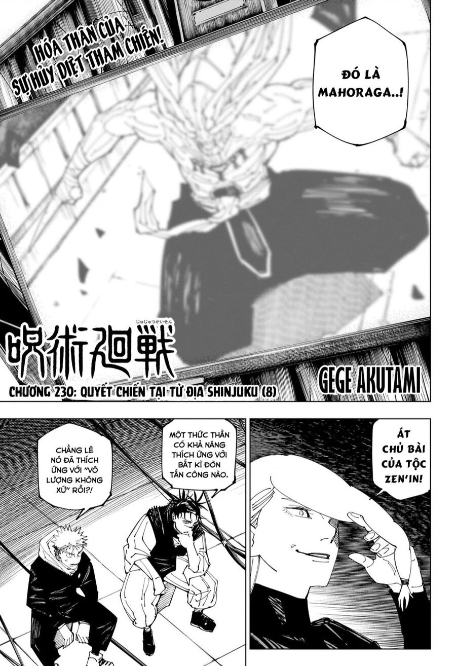 Jujutsu Kaisen - Chú Thuật Hồi Chiến Chapter 230 - 2