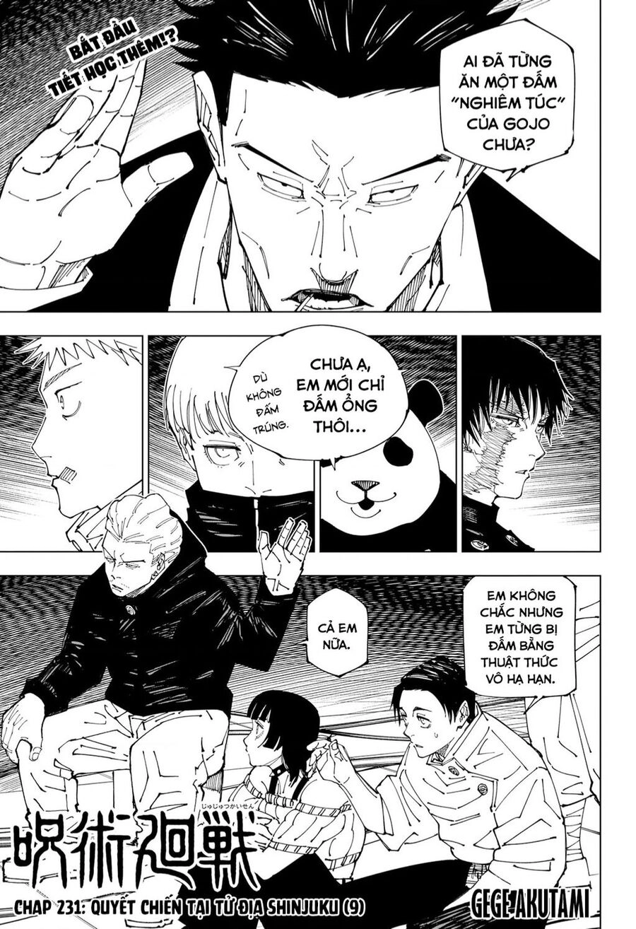 Jujutsu Kaisen - Chú Thuật Hồi Chiến Chapter 231 - 3