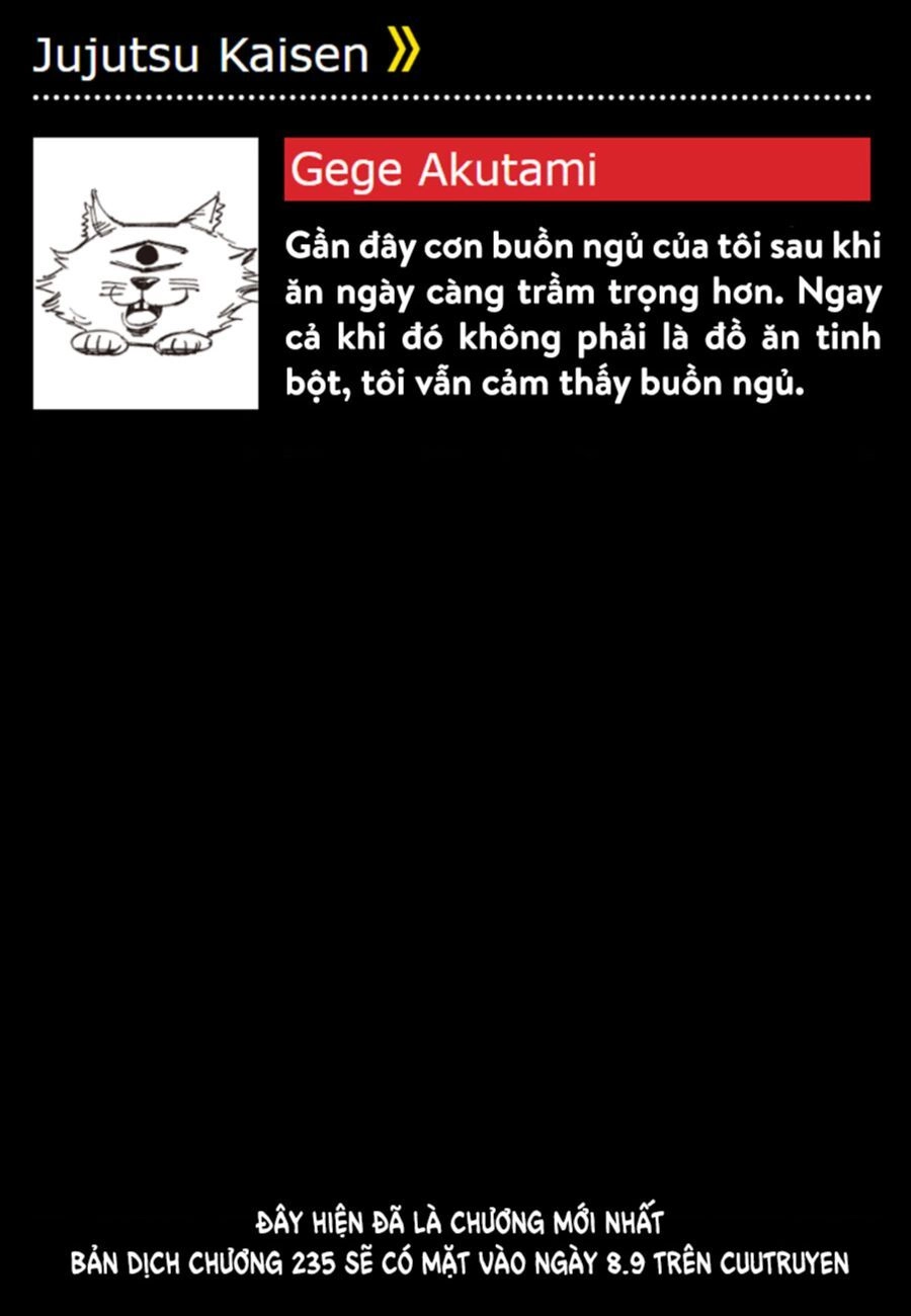 Jujutsu Kaisen - Chú Thuật Hồi Chiến Chapter 234 - 22