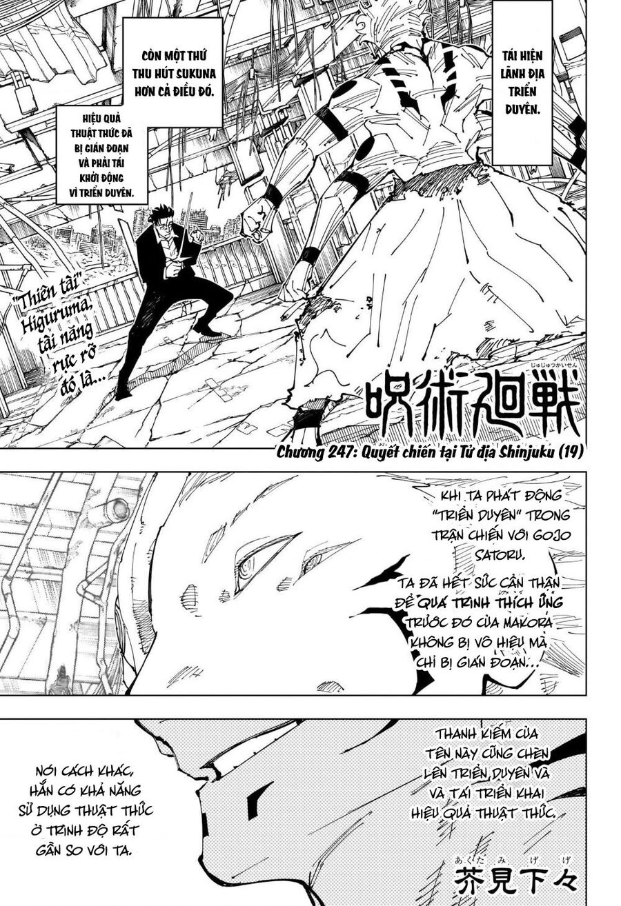 Jujutsu Kaisen - Chú Thuật Hồi Chiến Chapter 247 - 2