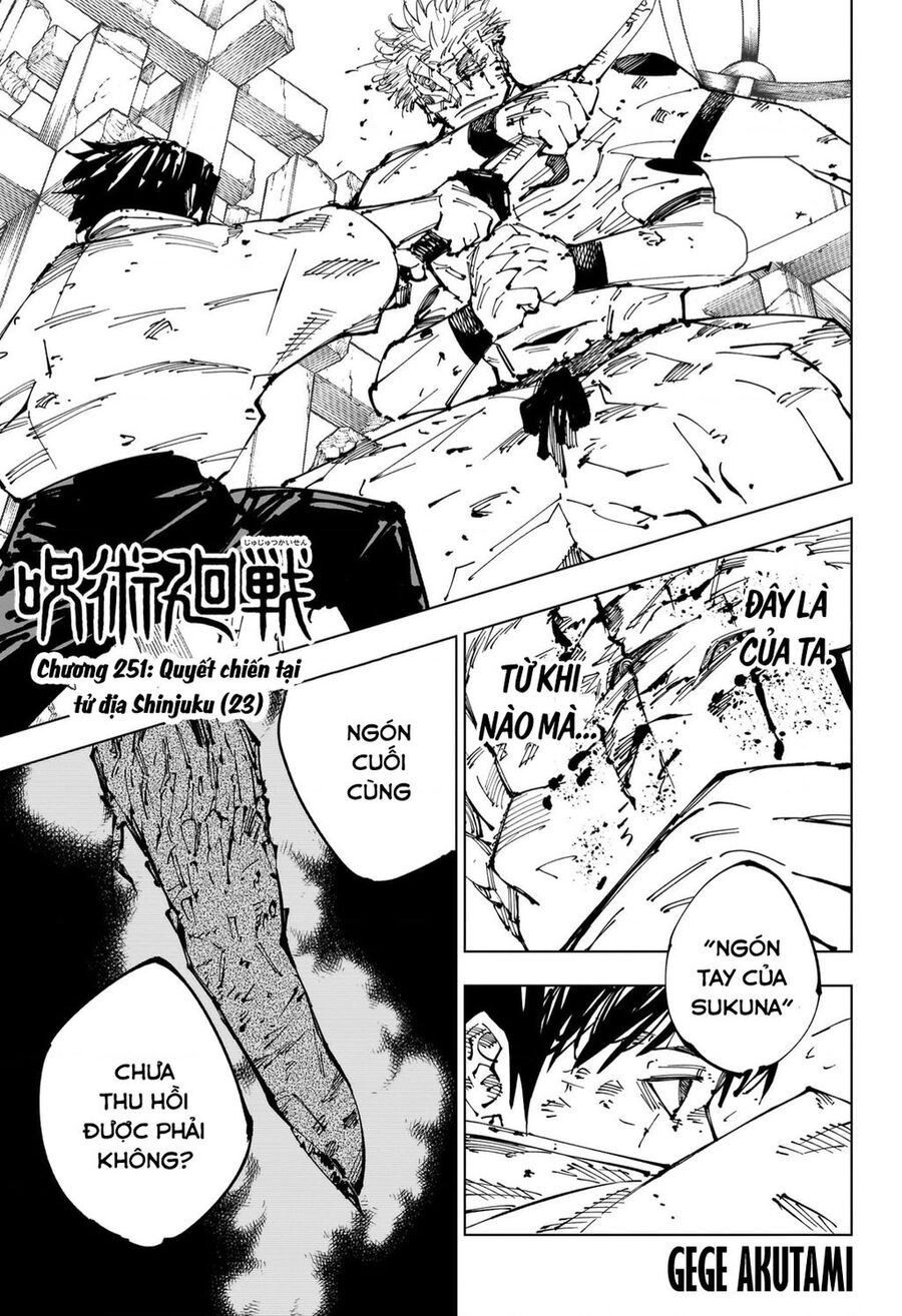 Jujutsu Kaisen - Chú Thuật Hồi Chiến Chapter 251 - 2