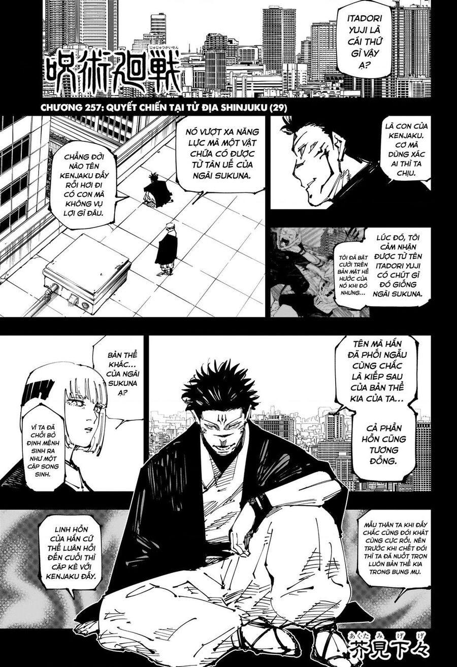 Jujutsu Kaisen - Chú Thuật Hồi Chiến Chapter 257 - 2