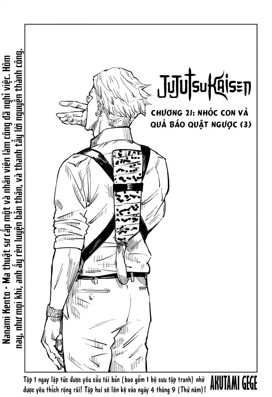 Jujutsu Kaisen - Chú Thuật Hồi Chiến Chapter 21 - 3